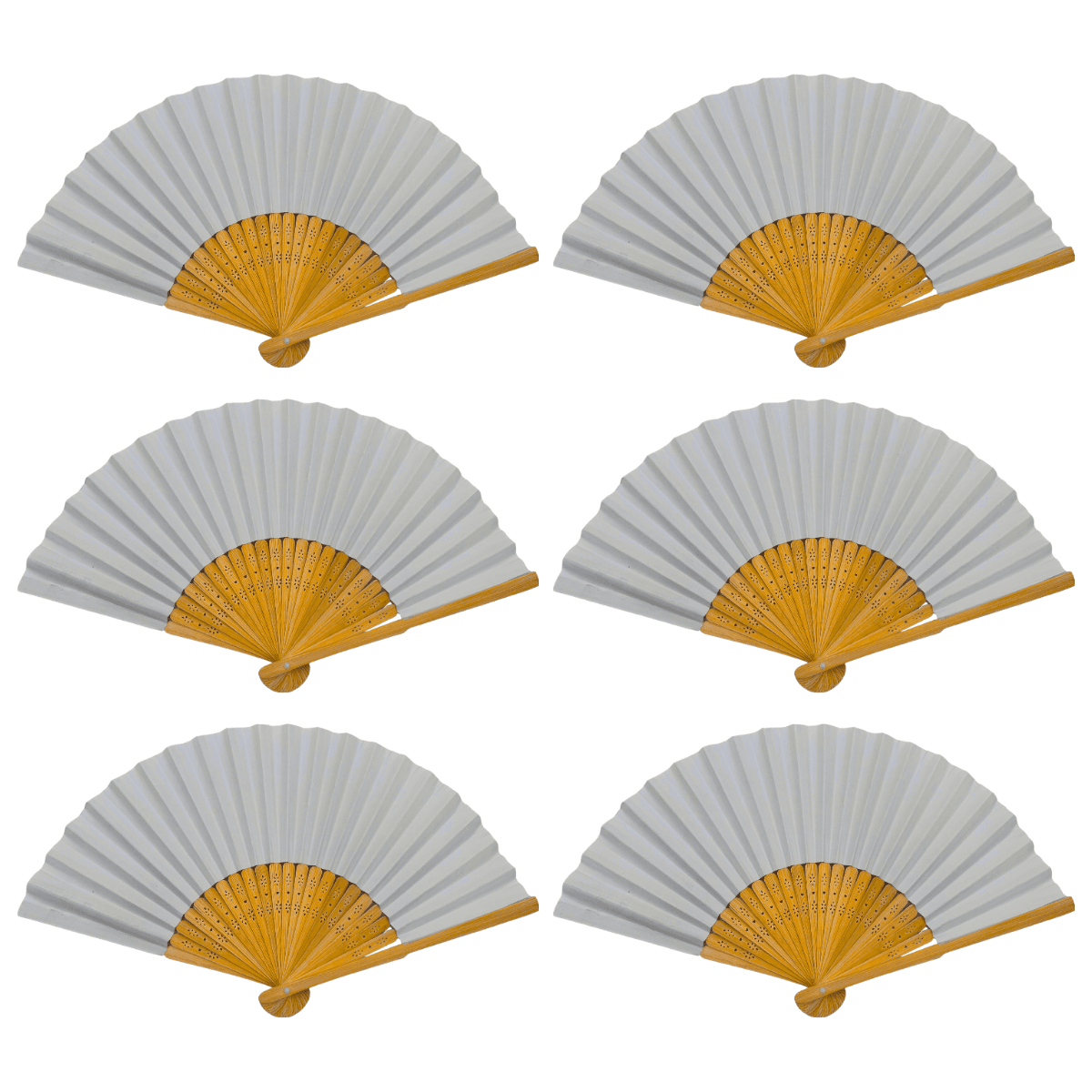 Abanico de Tela Plegable - Accesorio Verano y Fiestas - Imagen 1