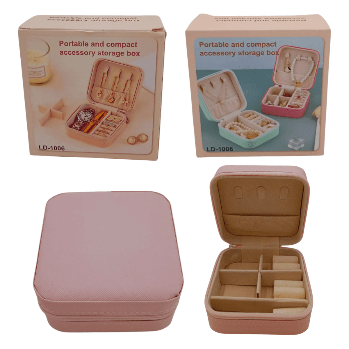 Joyero de Viaje Compacto - Organización Elegante - Imagen 1