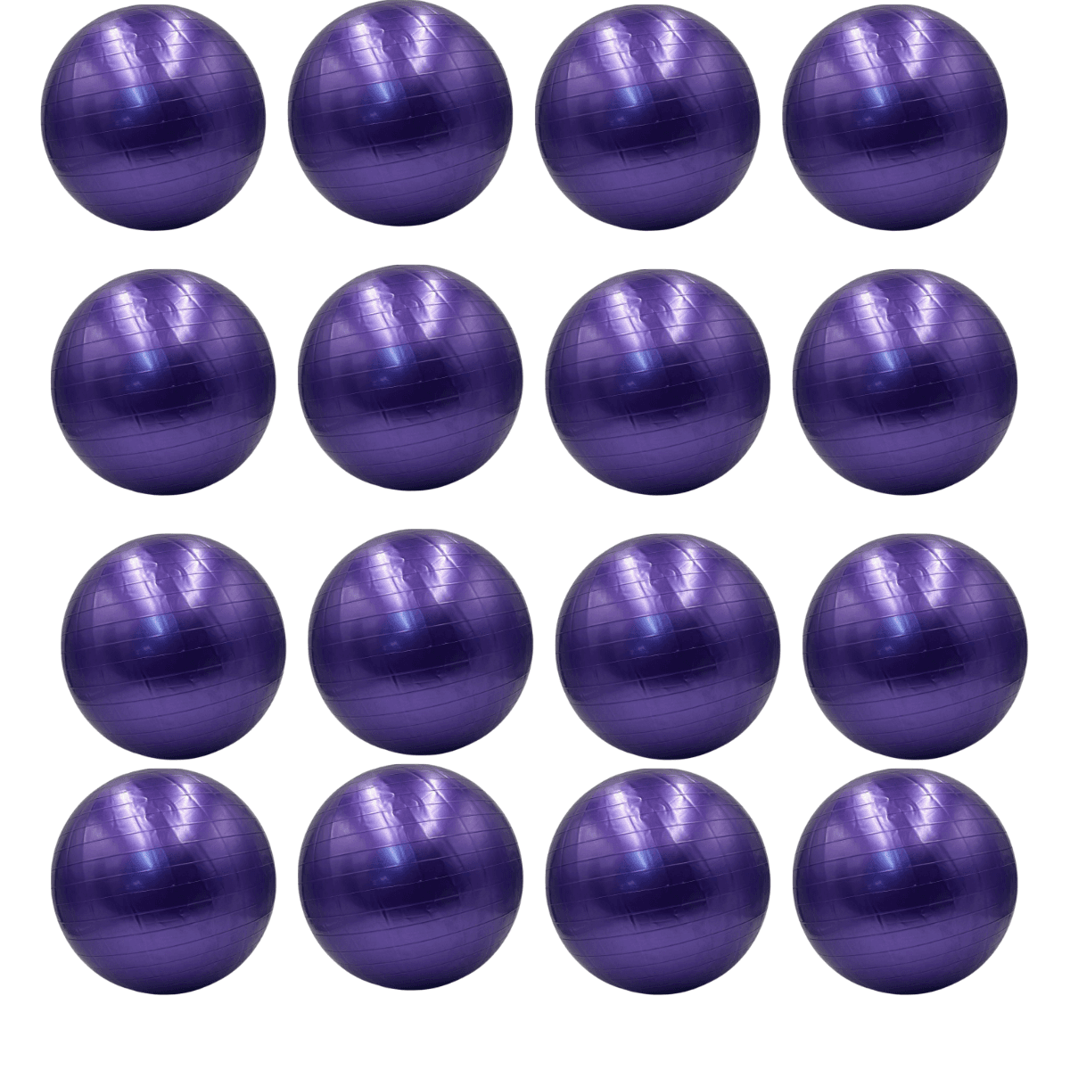 Pelota Yoga Morada 65cm - Pilates y Ejercicio - Imagen 1