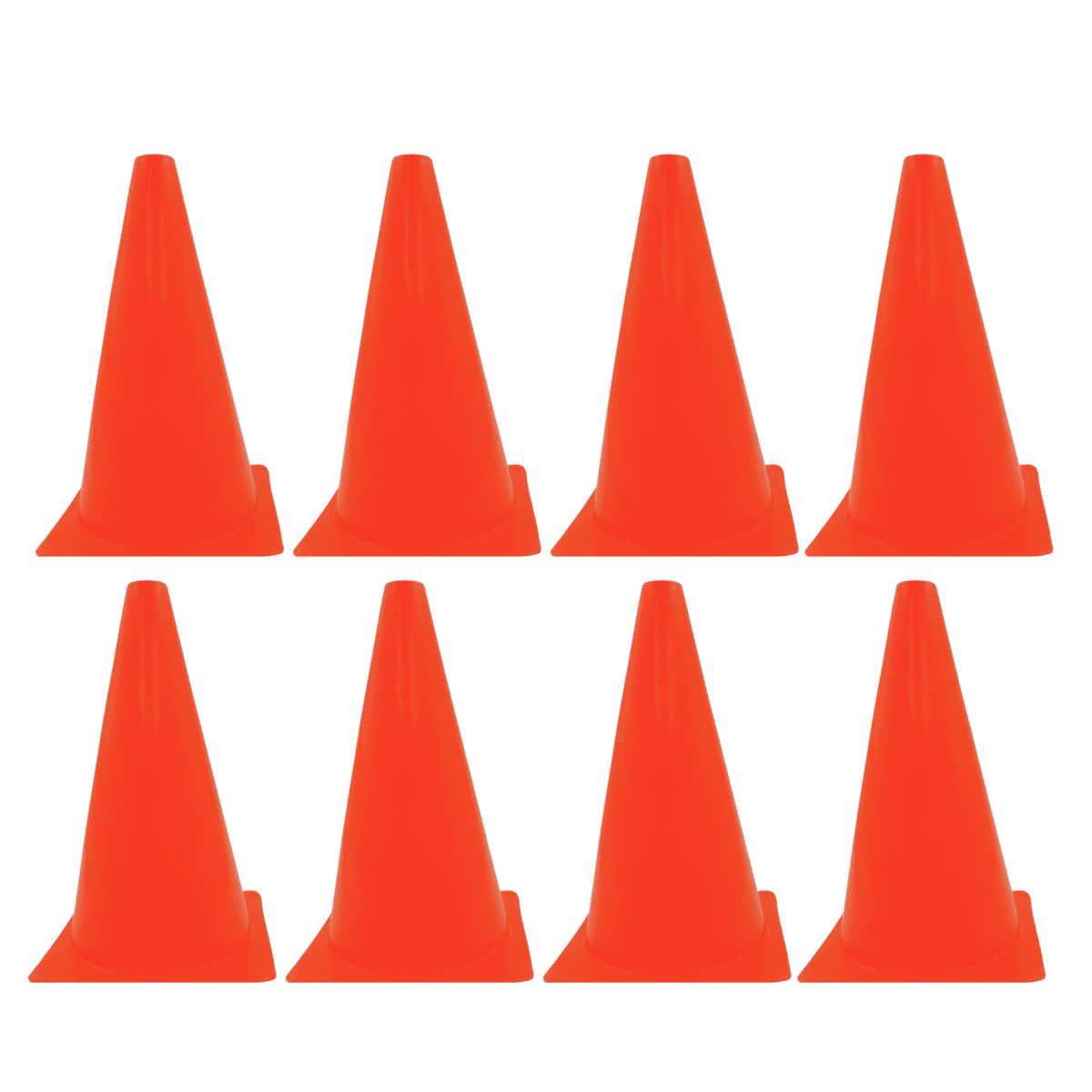 Cono de Tráfico Naranja 30cm - Señalización y Entrenamiento - Imagen 1