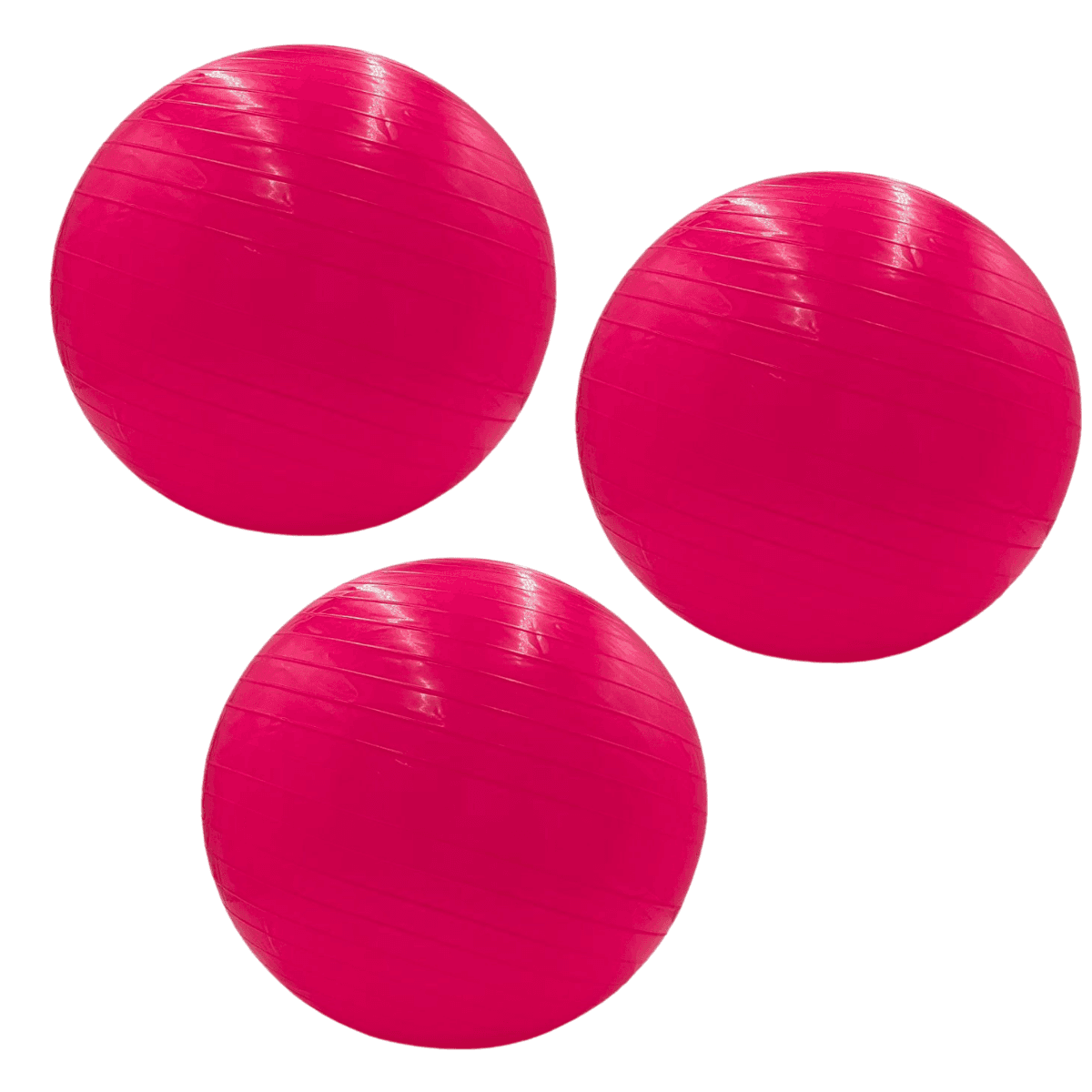 Pelota Yoga Rosa 65cm - Fitness y Embarazo - Imagen 1