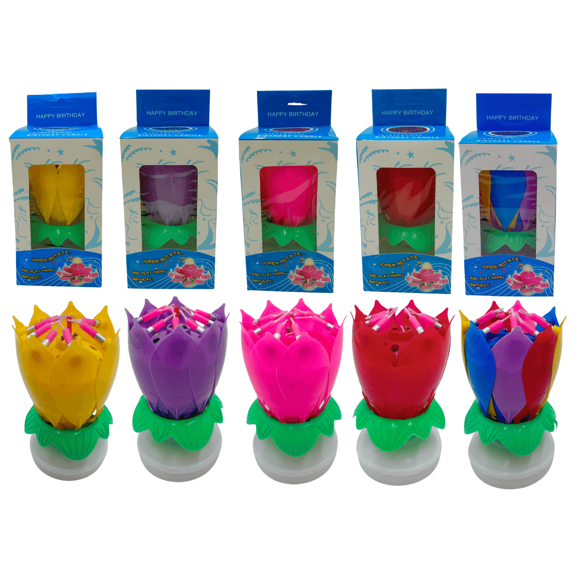 Vela Con Flor - Imagen 1