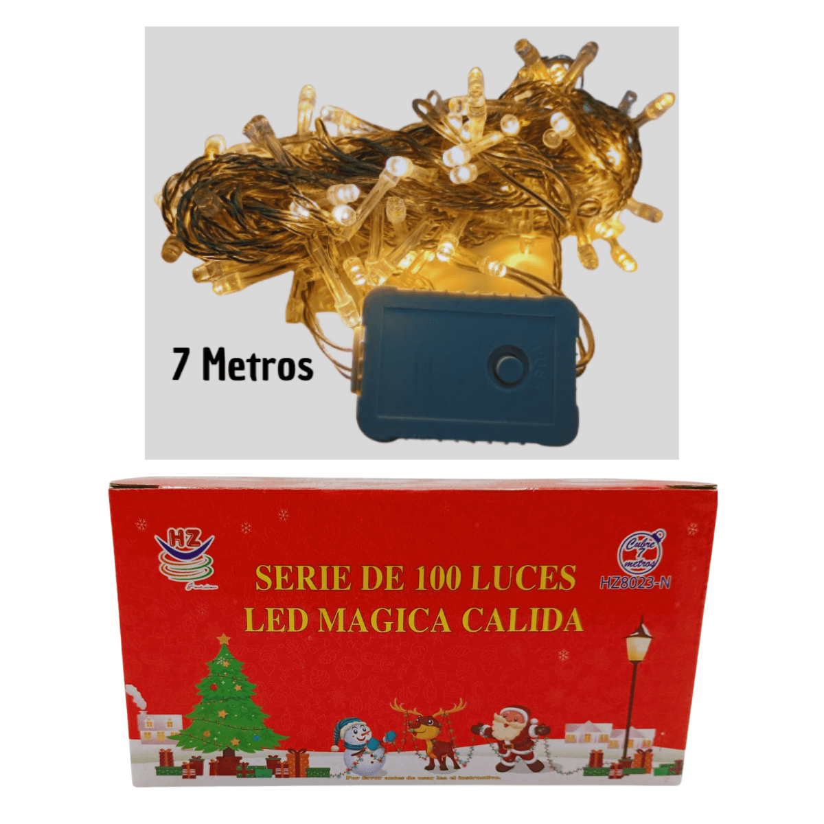 Serie De 100 Luces Led MáGica CáLida - Calidad Premium Super Novedades - Imagen 1