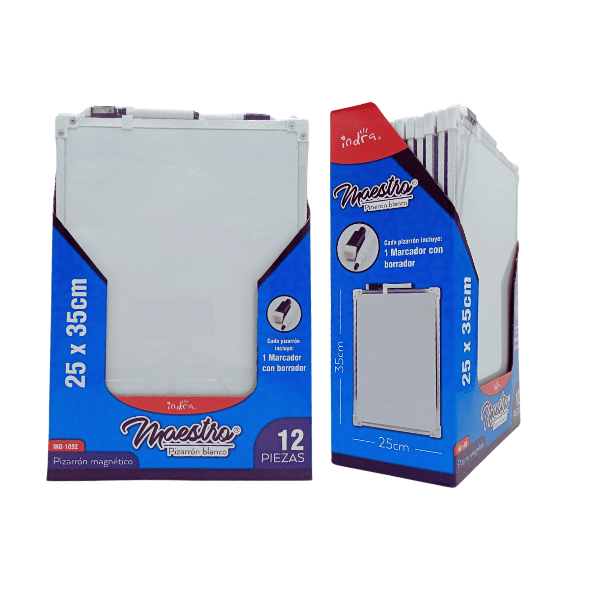 Pizarrón Blanco 40x60cm - Oficina y Hogar - Imagen 1